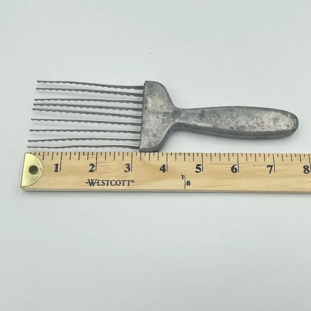 Damar Products Vintage Egg Slicer Cheese Cutter Aluminum Newark NJ Made in Italy